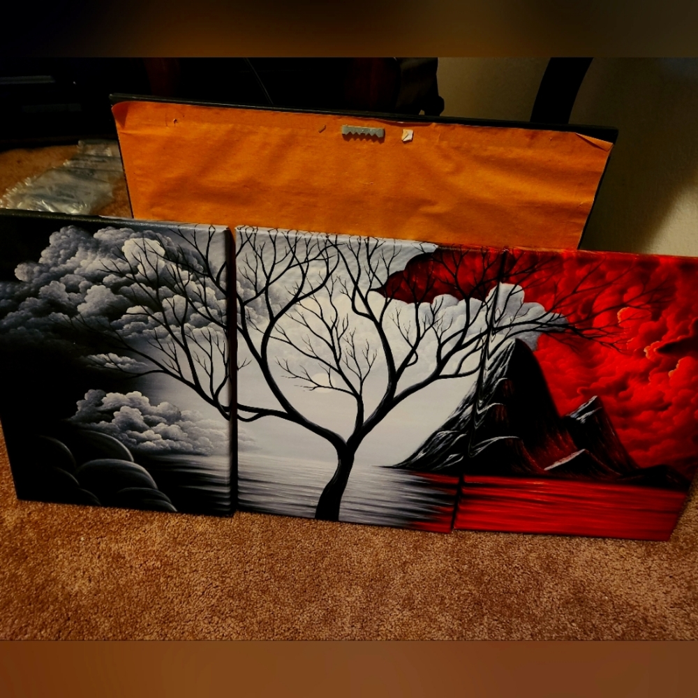 3 piece wall art